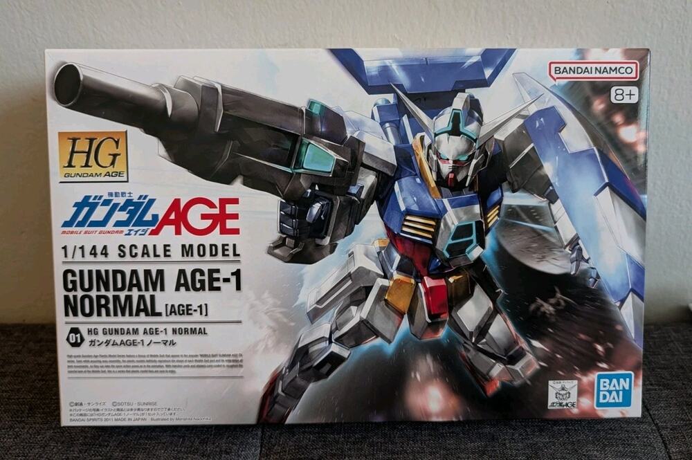 Gundam Age-1 Normal HG 1/144 Scale Plastic Model Kit Brand New US Seller